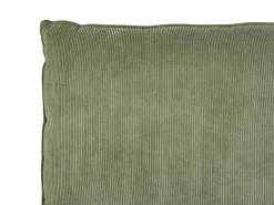 Discount Sztruks VINAY 180 x 200 cm Oliwkowy Łóżka Tapicerowane|Łóżka Podwójne