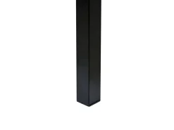 Łóżko Technorattan AVANTON 180 x 200 cm Czarny Łóżka Metalowe|Łóżka Podwójne