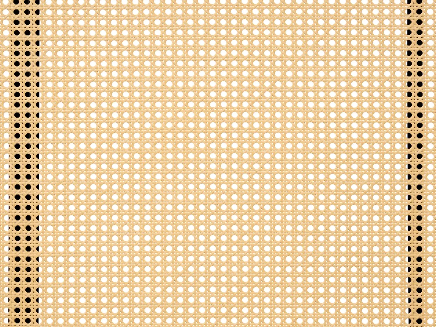 Best Łóżko Technorattan BOULIN 180 x 200 cm Czarny Łóżka Metalowe|Łóżka Podwójne