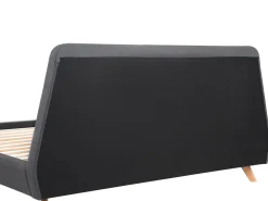 Discount Łóżko VIENNE 180 x 200 cm Szary Łóżka Tapicerowane|Łóżka Podwójne