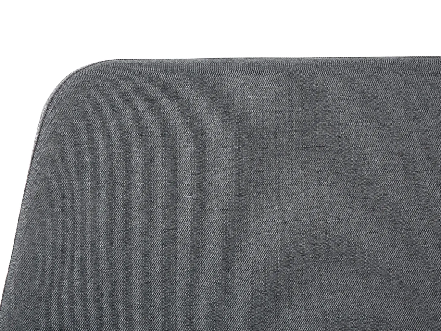 Discount Łóżko VIENNE 180 x 200 cm Szary Łóżka Tapicerowane|Łóżka Podwójne