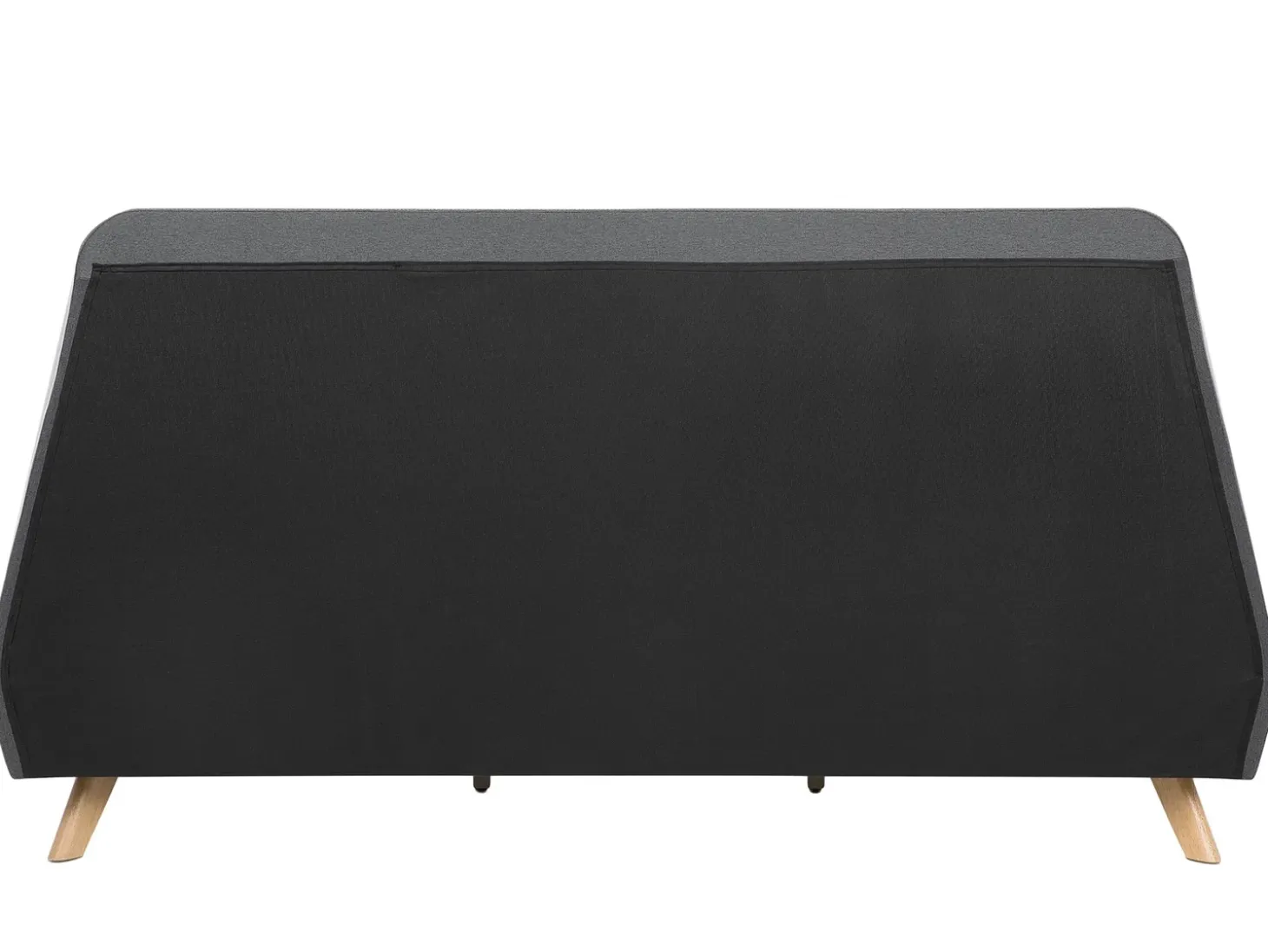 Discount Łóżko VIENNE 180 x 200 cm Szary Łóżka Tapicerowane|Łóżka Podwójne