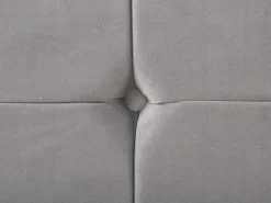 Discount Łóżko Welur AMBERT 160 x 200 cm Łóżka Tapicerowane|Łóżka Podwójne