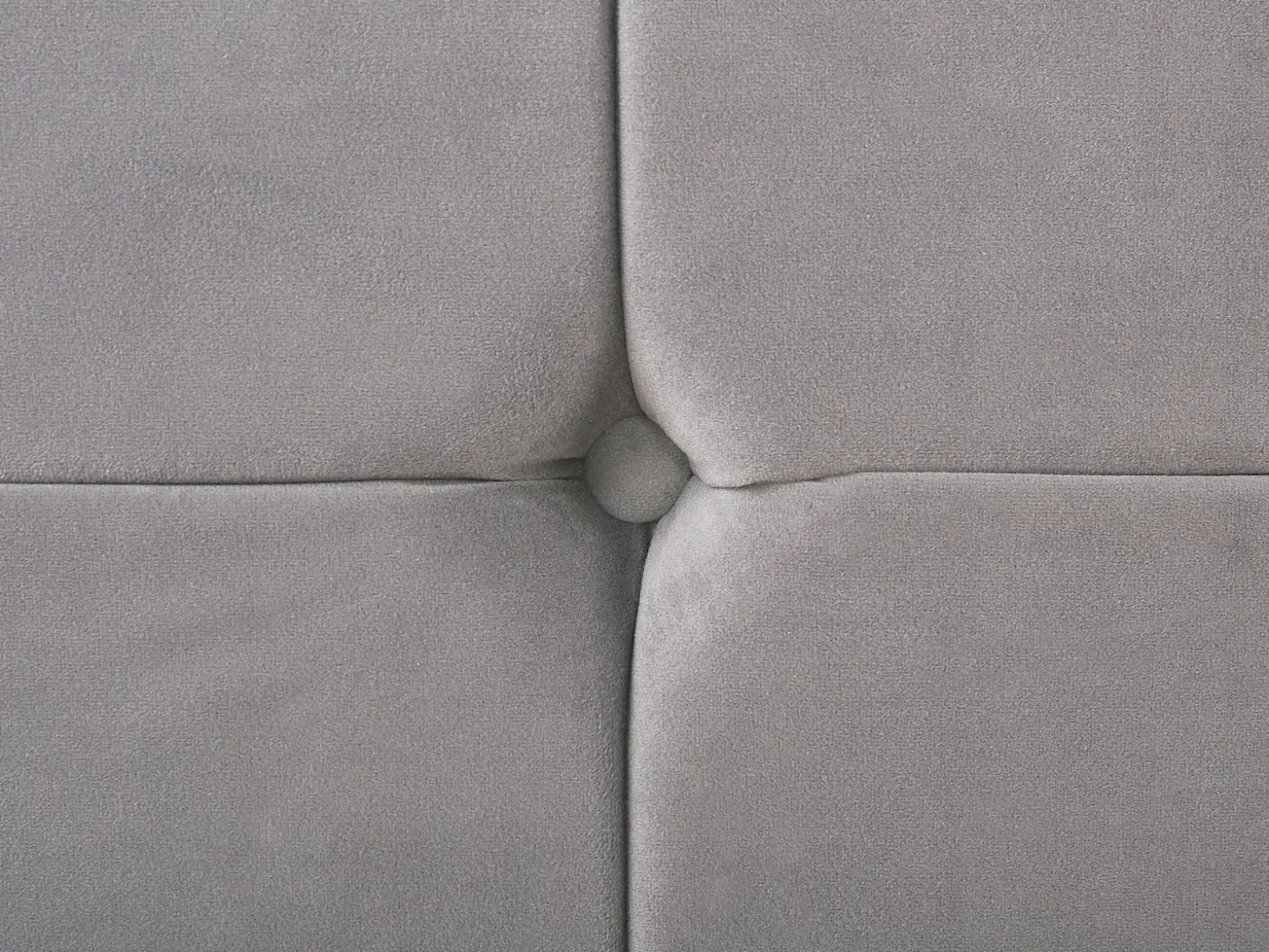 Discount Łóżko Welur AMBERT 160 x 200 cm Łóżka Tapicerowane|Łóżka Podwójne
