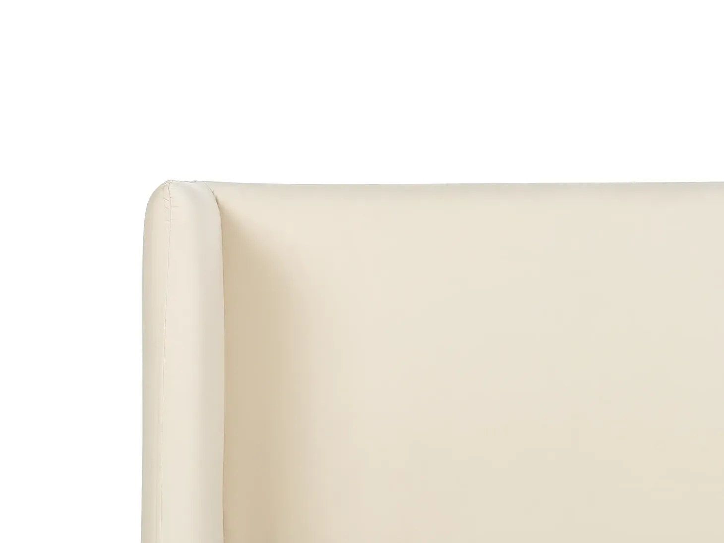 Clearance Łóżko Welur ARETTE 160 x 200 cm Jasno Łóżka Tapicerowane|Łóżka Podwójne