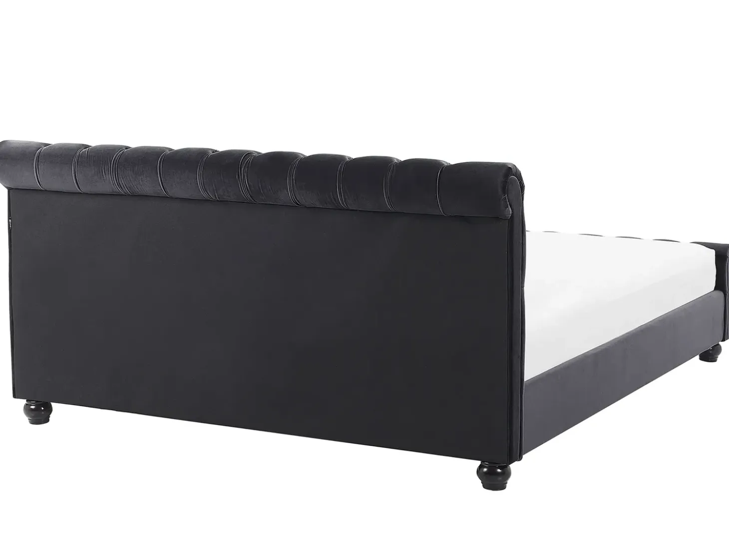 Clearance Welur AVALLON 180 x 200 cm Łóżka Tapicerowane|Łóżka Podwójne