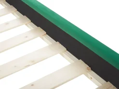Sale Welur AVALLON 180 x 200 cm Szmaragdowy Łóżka Tapicerowane|Łóżka Podwójne