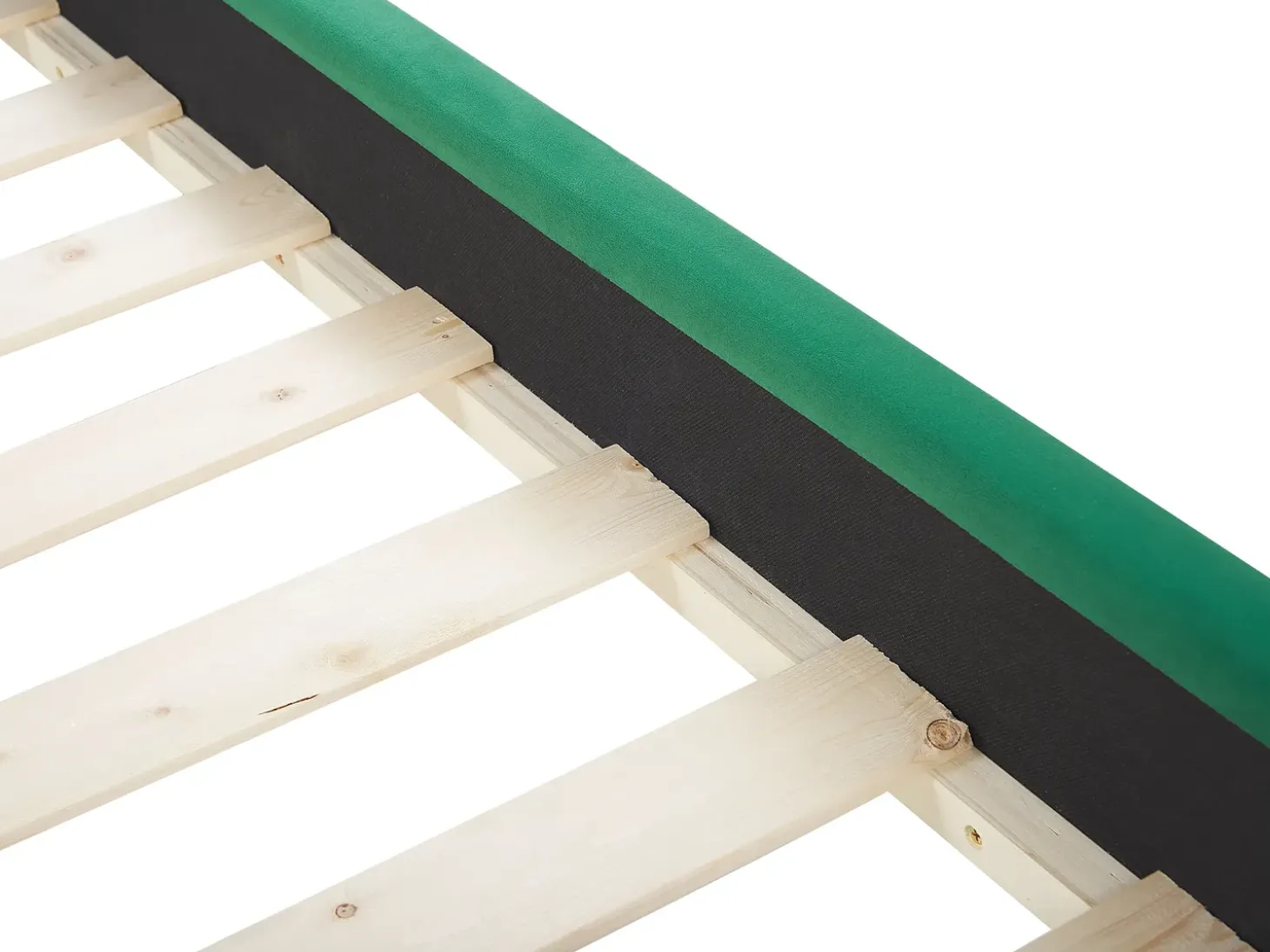 Sale Welur AVALLON 180 x 200 cm Szmaragdowy Łóżka Tapicerowane|Łóżka Podwójne