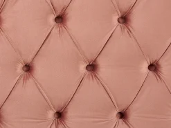 Best Łóżko Welur AYETTE 160 x 200 cm Łóżka Tapicerowane|Łóżka Podwójne