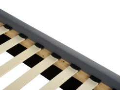 Discount Łóżko Welur AYETTE 180 x 200 cm Łóżka Tapicerowane|Łóżka Podwójne