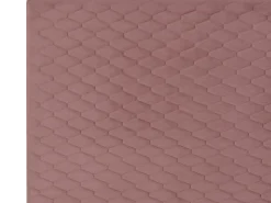 Hot Łóżko Welur BAYONNE 180 x 200 cm Różowy Łóżka Tapicerowane|Łóżka Podwójne