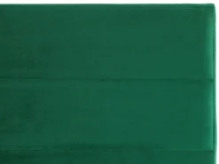 Outlet Łóżko Welur BELLOU 180 x 200 cm Zielony Łóżka Tapicerowane|Łóżka Podwójne