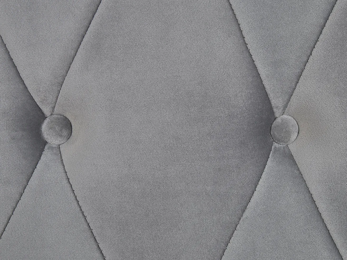 Welur CAVAILLON 180 x 200 cm Jasno Łóżka Tapicerowane|Łóżka Podwójne