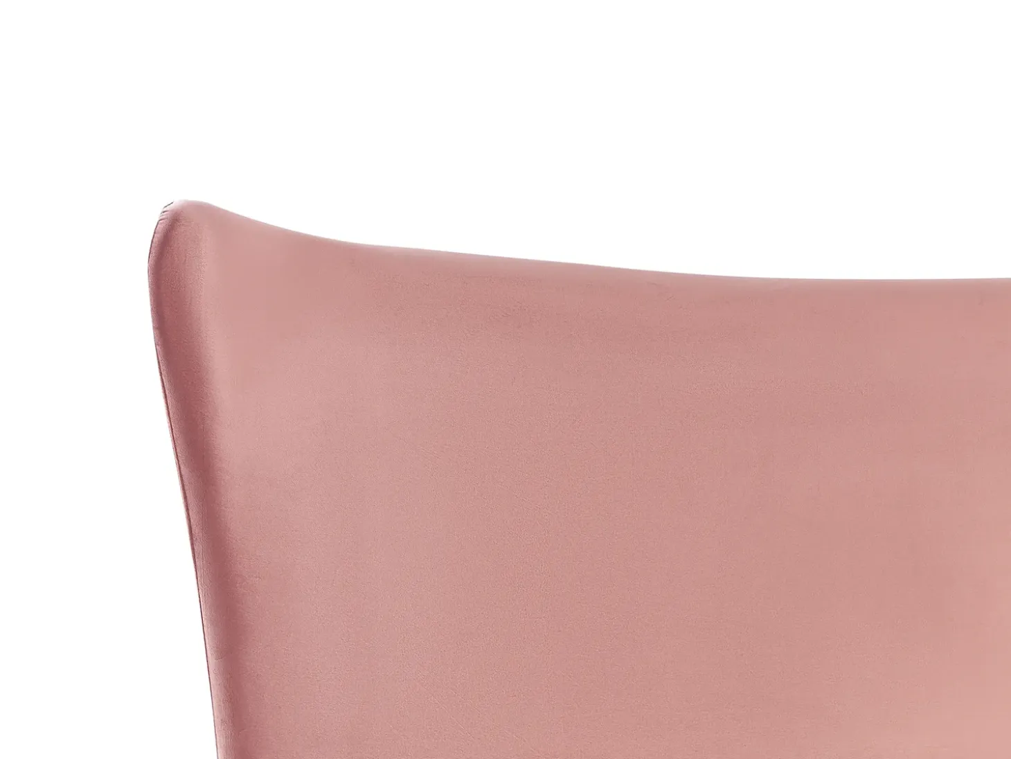 Discount Łóżko Welur CHALEIX 180 x 200 cm Brzoskwiniowy Łóżka Tapicerowane|Łóżka Podwójne