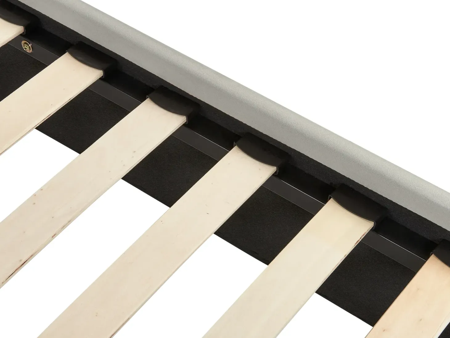 Discount Łóżko Welur CHALEIX 180 x 200 cm Jasnoszary Łóżka Tapicerowane|Łóżka Podwójne