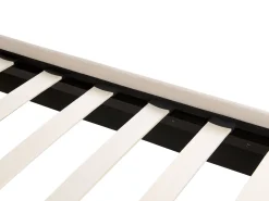 Hot Łóżko FLAYAT 160 x 200 cm Jasnobeżowy Łóżka Tapicerowane|Łóżka Podwójne