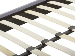 Discount Łóżko Welur FLAYAT 180 x 200 cm Szary Łóżka Tapicerowane|Łóżka Podwójne