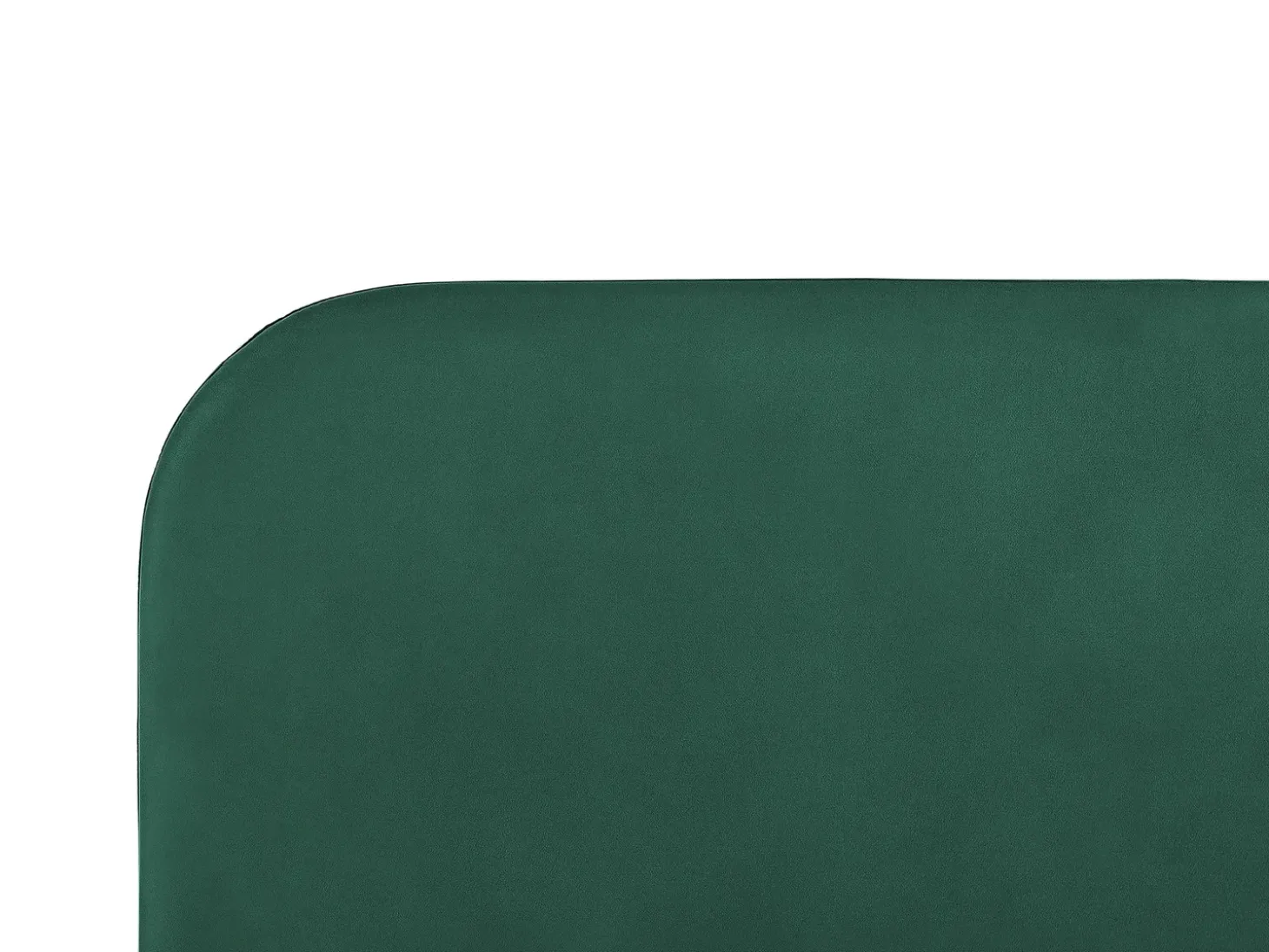 Łóżko Welur FLAYAT 160 x 200 cm Szmaragdowy Łóżka Tapicerowane|Łóżka Podwójne