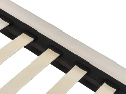Hot Łóżko Welur FORBACH 180 x 200 cm Beżowy Łóżka Tapicerowane|Łóżka Podwójne