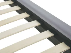 Discount Łóżko Welur FORBACH 180 x 200 cm Łóżka Tapicerowane|Łóżka Podwójne