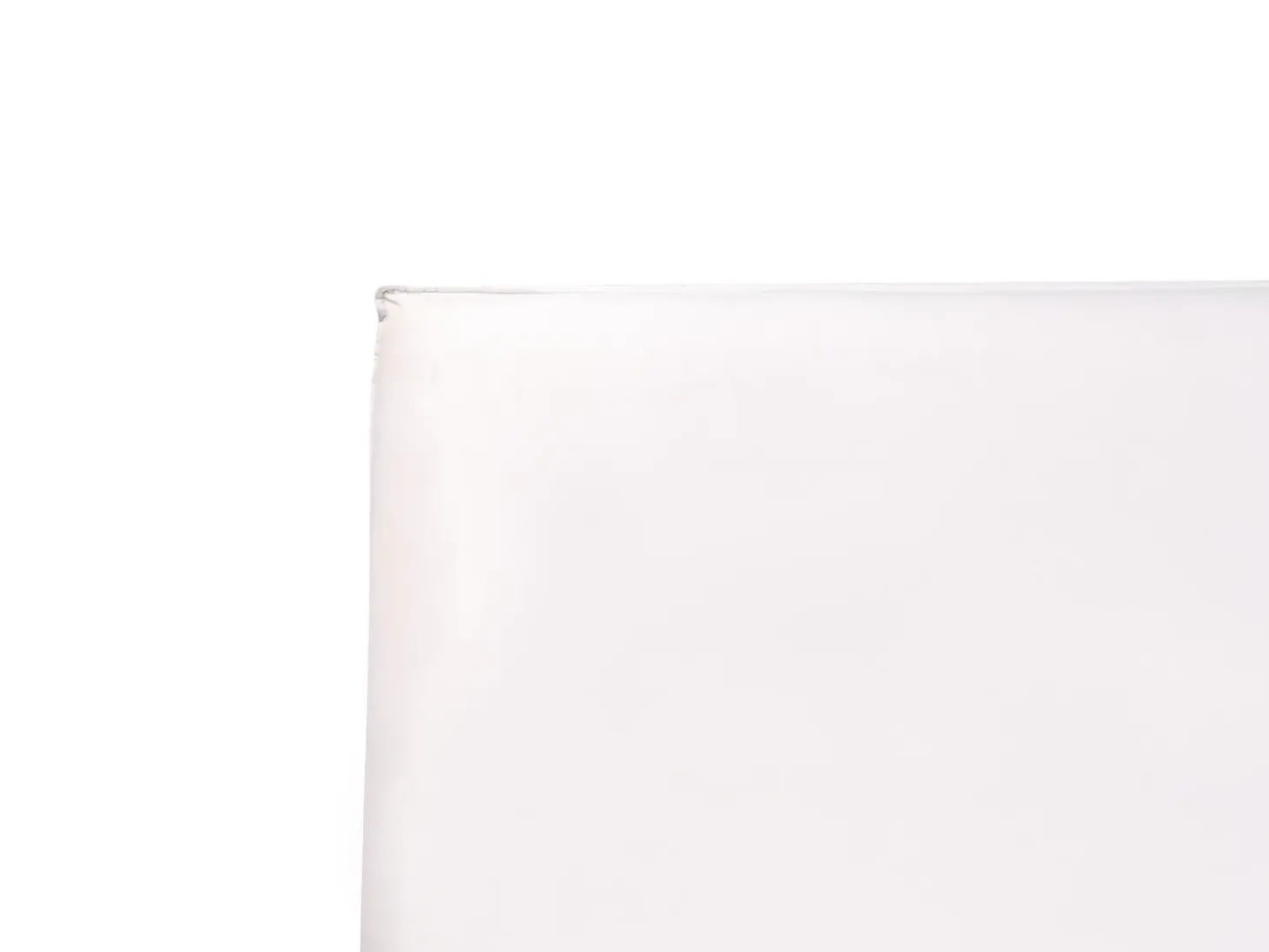 Outlet Welur LAVAUR 180 x 200 cm Złamana biel Łóżka Tapicerowane|Łóżka Podwójne