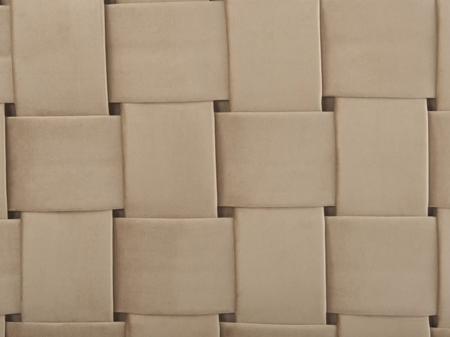 Online Łóżko Welur LIMOUX 180 x 200 cm Beżowoszary Łóżka Tapicerowane|Łóżka Podwójne
