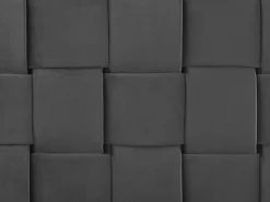 Online Łóżko Welur LIMOUX 180 x 200 cm Łóżka Tapicerowane|Łóżka Podwójne