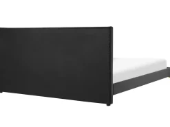 Online Łóżko Welur LIMOUX 180 x 200 cm Łóżka Tapicerowane|Łóżka Podwójne