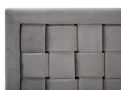 Sale Łóżko Welur LIMOUX 180 x 200 cm Łóżka Tapicerowane|Łóżka Podwójne