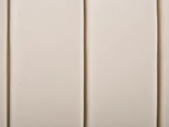 Discount Łóżko Welur MARVILLE 180 x 200 cm Piaskowy Łóżka Tapicerowane|Łóżka Podwójne