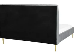 Łóżko Welur MARVILLE 180 x 200 cm Łóżka Tapicerowane|Łóżka Podwójne