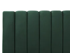 New Łóżko Welur MARVILLE 180 x 200 cm Szmaragdowy Łóżka Tapicerowane|Łóżka Podwójne