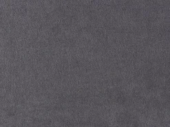 Outlet Łóżko Welur MELLE 180 x 200 cm Ciemnoszary Łóżka Tapicerowane|Łóżka Podwójne