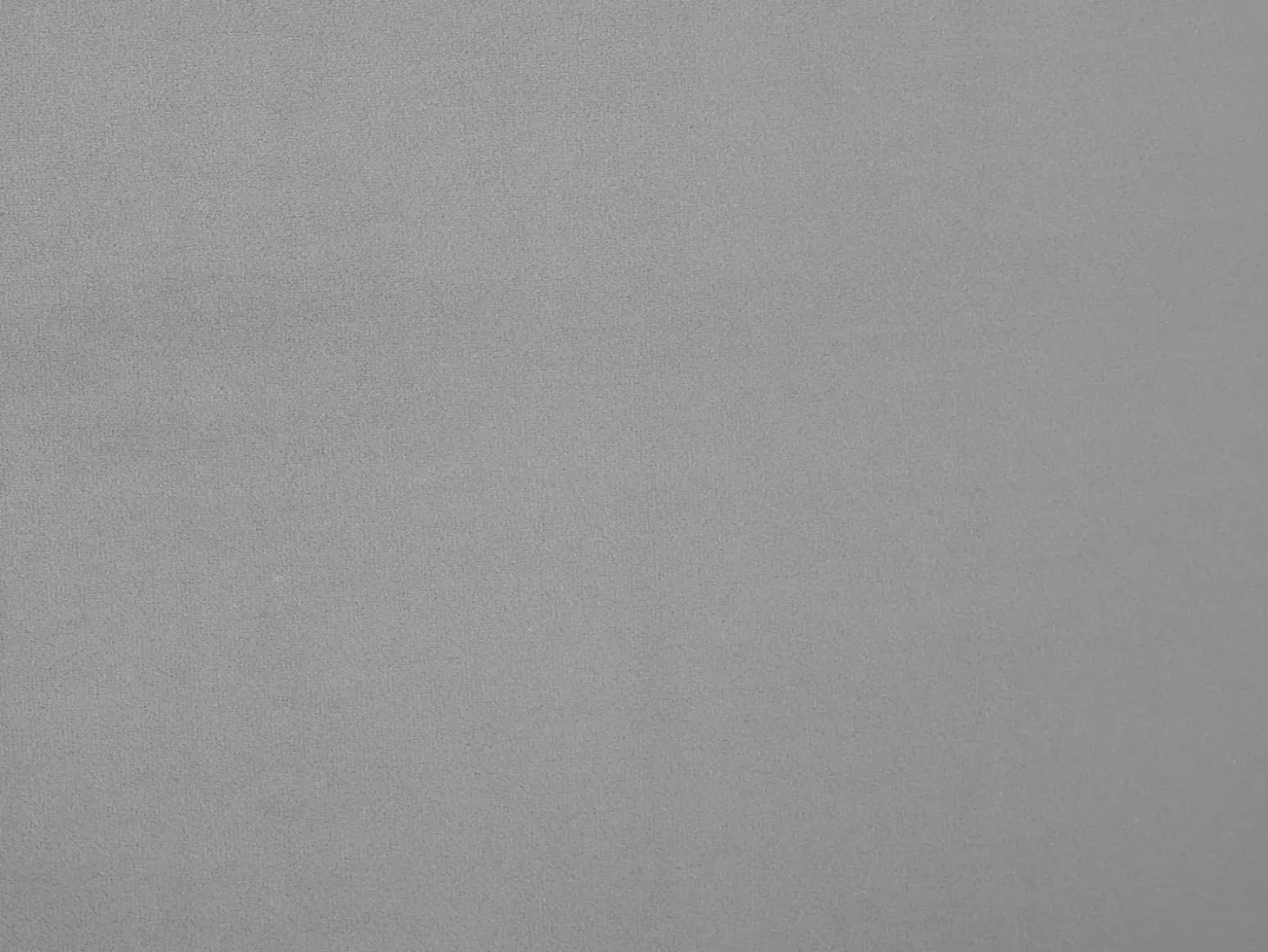New Łóżko Welur MELLE 180 x 200 cm Szary Łóżka Tapicerowane|Łóżka Podwójne