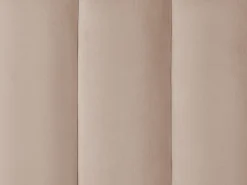 Sale Łóżko Welur MIRIBEL 160 x 200 cm Beżowoszary Łóżka Tapicerowane|Łóżka Podwójne