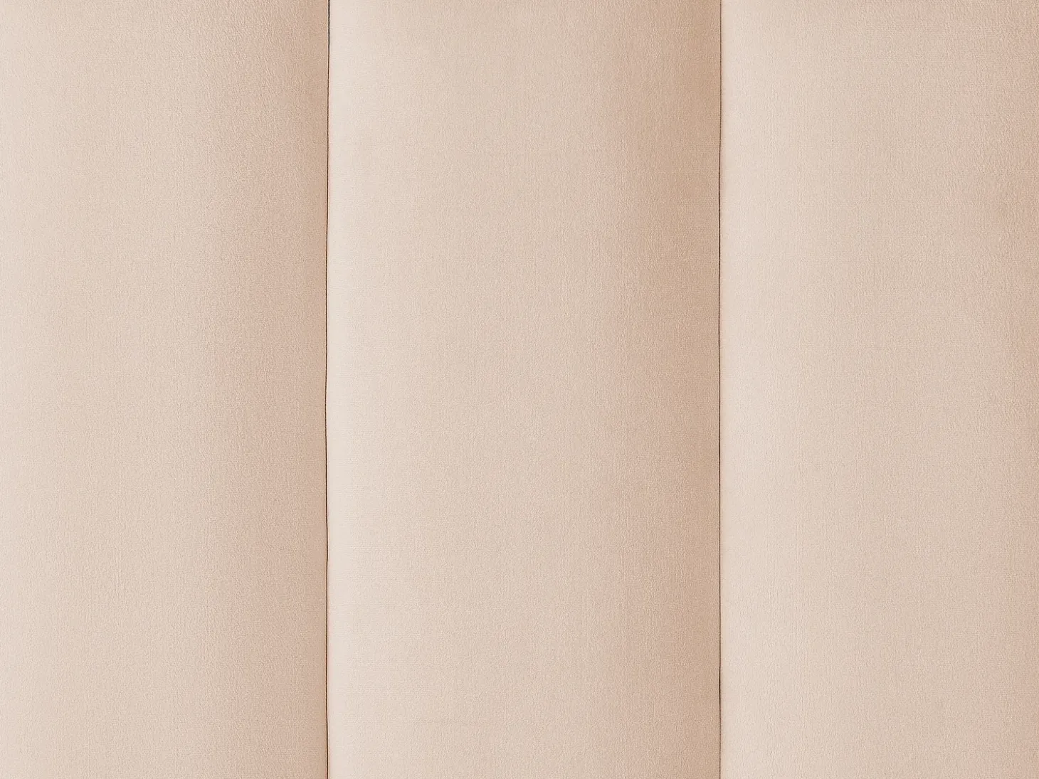 Łóżko Welur MIRIBEL 160 x 200 cm Beżowy Łóżka Tapicerowane|Łóżka Podwójne