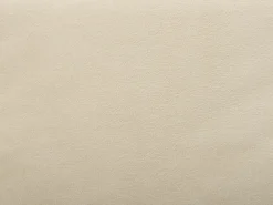 Outlet Łóżko Welur SENLIS 180 x 200 cm Beżowy Łóżka Tapicerowane|Łóżka Podwójne