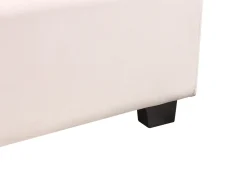 Online Welur VINCENNES 180 x 200 cm Pastelowy róż Łóżka Tapicerowane|Łóżka Podwójne