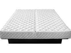 Clearance BAJONNA 180 x 200 cm Ciemnozielony Łóżka Wodne|Łóżka Tapicerowane