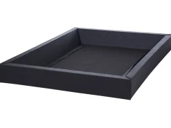 Clearance BAJONNA 180 x 200 cm Ciemnozielony Łóżka Wodne|Łóżka Tapicerowane