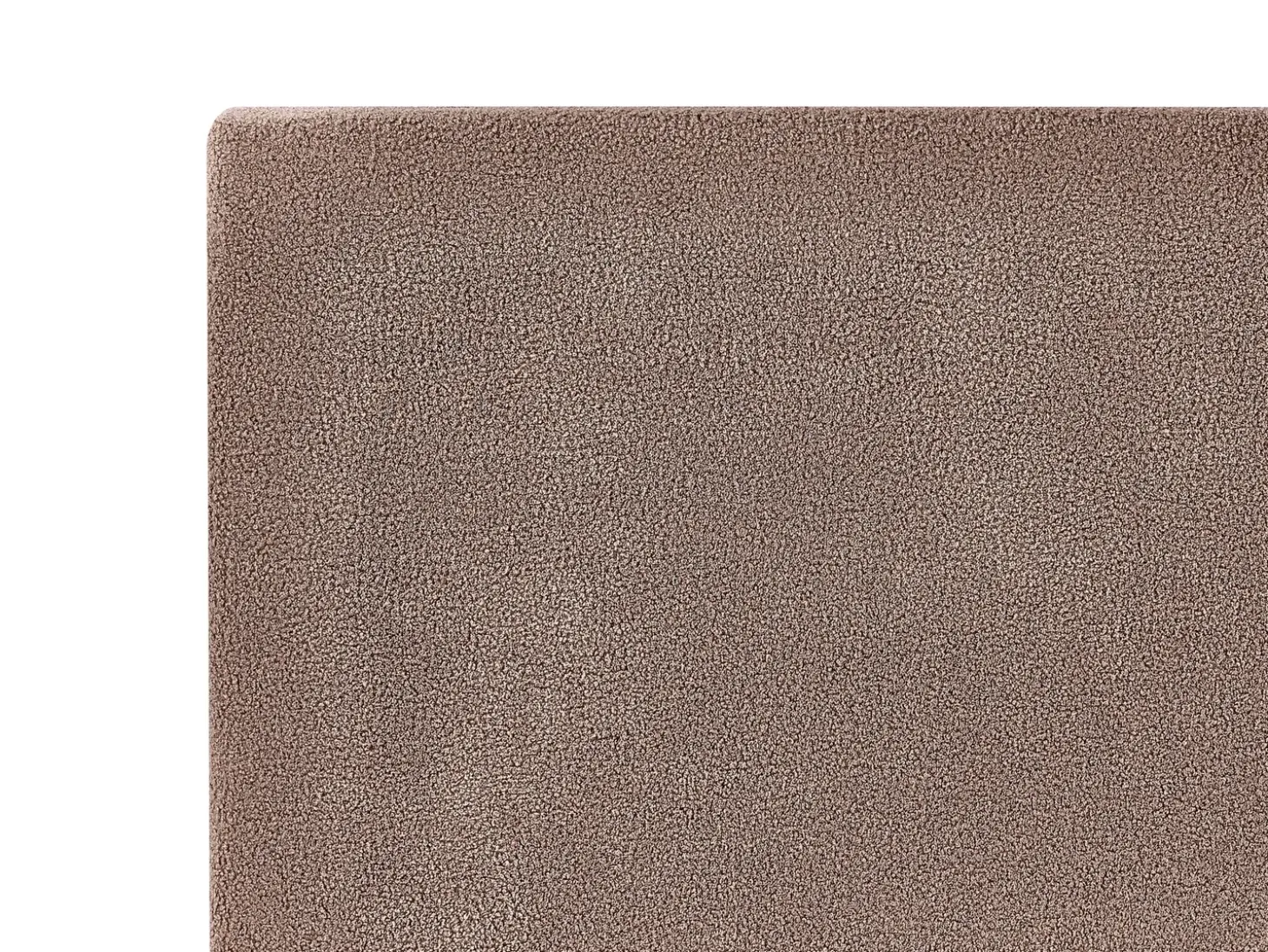 Discount Boucle ALBI 180 x 200 cm Brązowy Łóżka Wodne|Łóżka Podwójne