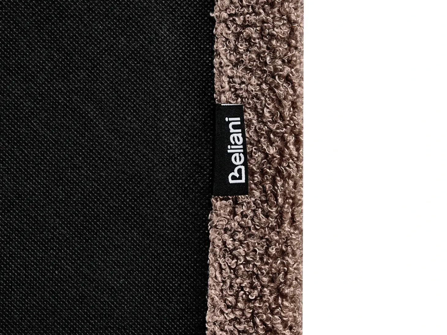 Discount Boucle ALBI 180 x 200 cm Brązowy Łóżka Wodne|Łóżka Podwójne