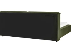 Discount Boucle LINARDS 180 x 200 cm Ciemno Łóżka Wodne|Łóżka Podwójne
