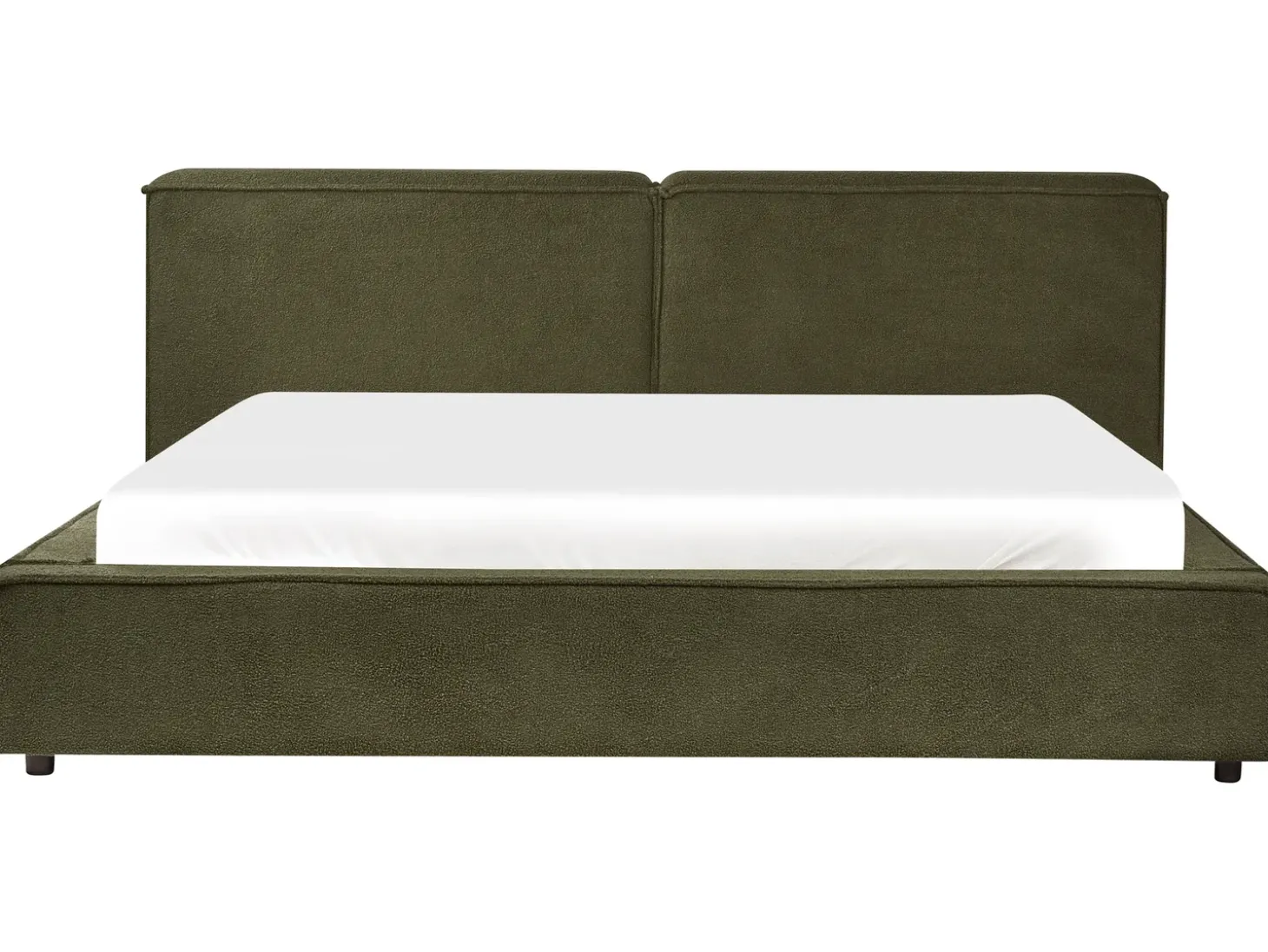 Discount Boucle LINARDS 180 x 200 cm Ciemno Łóżka Wodne|Łóżka Podwójne