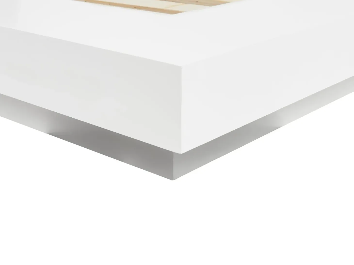 Clearance Boucle ZEN 180 x 200 cm Biały Łóżka Wodne|Łóżka Podwójne