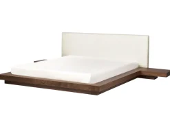 Clearance Boucle ZEN 180 x 200 cm Jesion brązowy Łóżka Wodne|Łóżka Podwójne