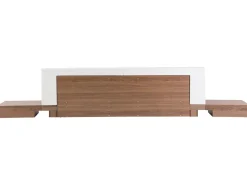 Sale Ekoskóra ZEN 180 x 200 cm Jesion brązowy Łóżka Wodne|Łóżka Podwójne
