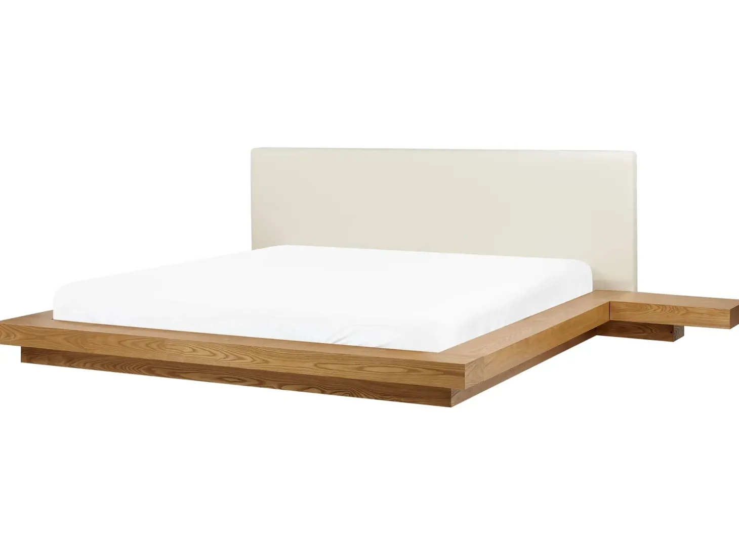 Hot Ekoskóra ZEN 180 x 200 cm Jesion naturalny Łóżka Wodne|Łóżka Podwójne