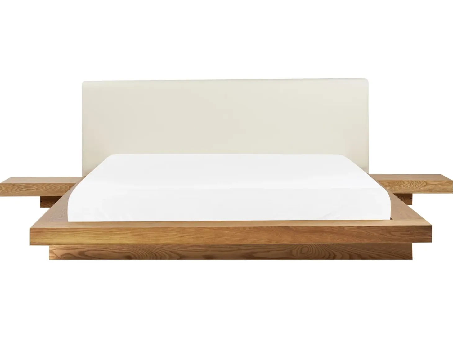 Ekoskóra ZEN 160 x 200 cm Jesion naturalny Łóżka Wodne|Łóżka Podwójne