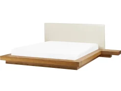 Ekoskóra ZEN 160 x 200 cm Jesion naturalny Łóżka Wodne|Łóżka Podwójne